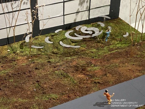 [A+藝術空間]課程成果展：東海嵐-校園裝置模型展 | 指導教師：段存真