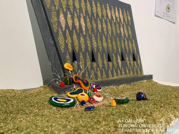 [A+藝術空間] 課程成果展：東海嵐-校園裝置模型展  指導教師：段存真