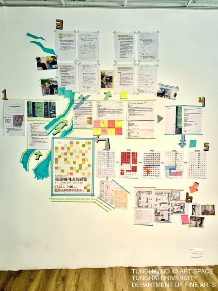 [東海43號] 靈感如何成為展覽 -給新鮮策展人的展 | 朱麗禎