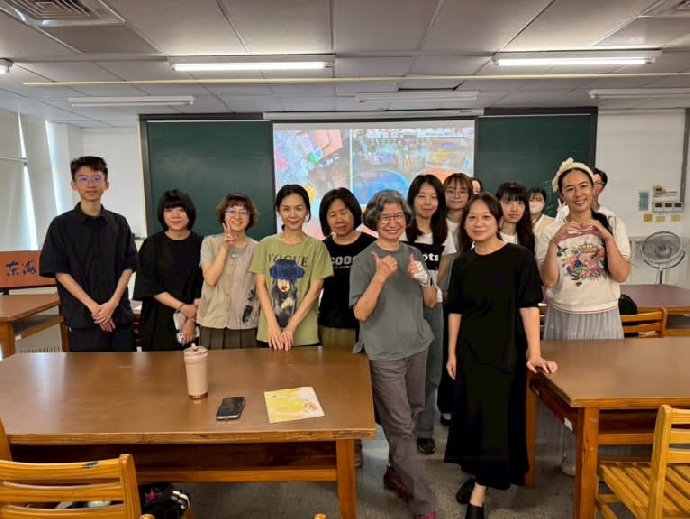 [美術系專題演講公告]《遠足— 膠彩的形式特徵與當代表達》-許瑜庭